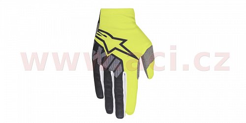 rukavice Dune 2 , ALPINESTARS - Itálie (žluté fluo/černé)